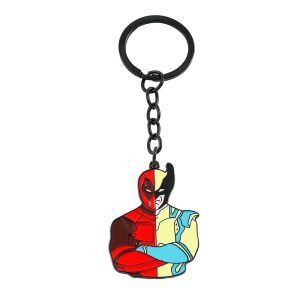Porte-clés Deadpool & Wolverine - Pendentif Créatif